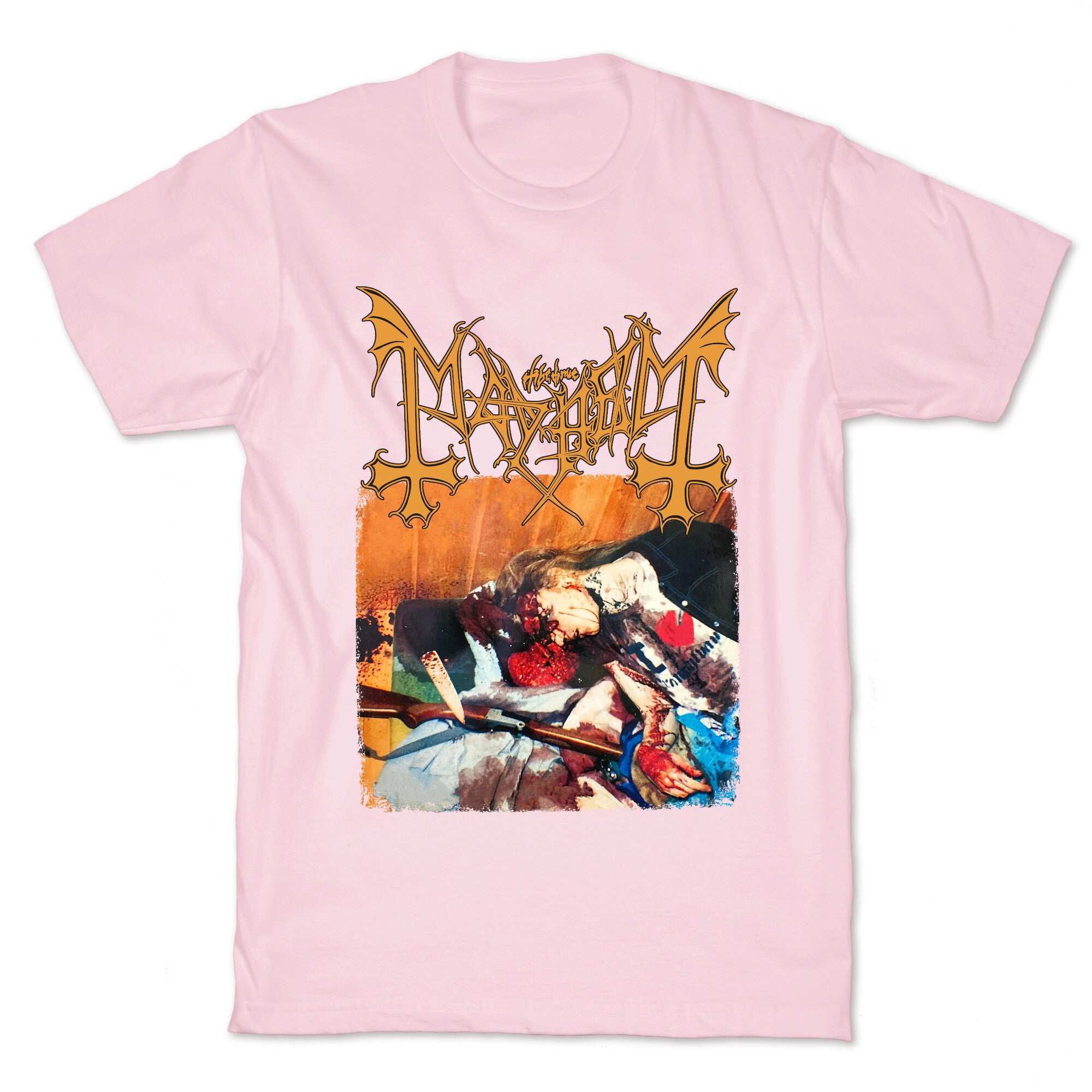 Mayhem Band Album Cover T-Shirt